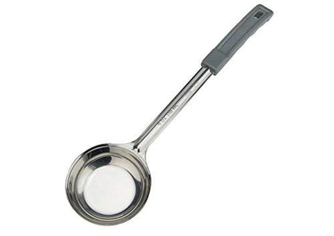 Winco Prime One-piece S/S 4oz Solid Food Portioner, Gray, NSF