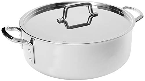 TRI-GEN 12qt Triply S/S Brazier w/Cover