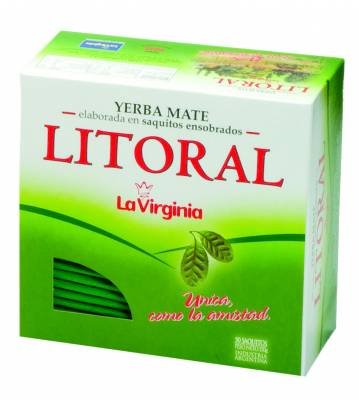 La Virginia Litoral Mate Cocido 3g 50ct