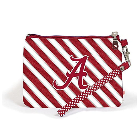 Alabama Crimson Tide Wristlet, Retired Style, Size 6.5" w x 4.5" h