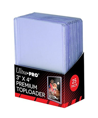 3" X 4" Super Clear Premium Toploader 25ct