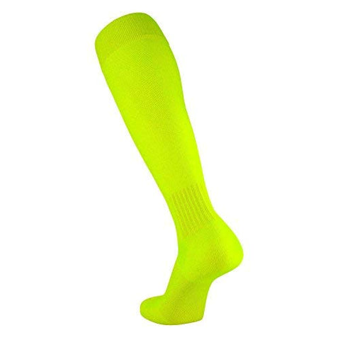 Champion Over-Calf, Heel/Toe, Neon Yellow, Small