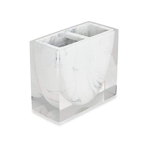 Ducale Bath Accessories White - Toothbrush Holder