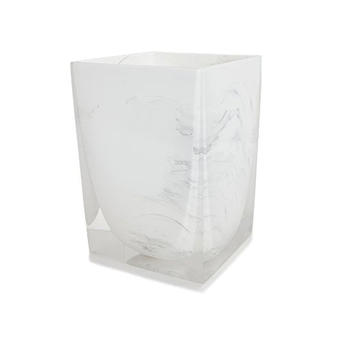 Ducale Bath Accessories White - Waste Basket