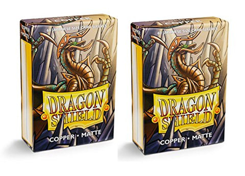 Sleeves: Dragon Shield Matte Japanese Copper (60)