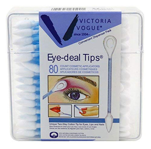 Victoria Vogue 100% Cotton Eye-Deal Tips 80 ct