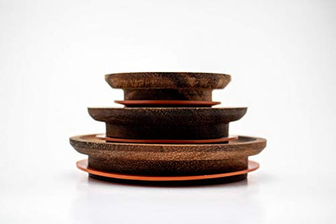 Small Wooden Lid, 60mm