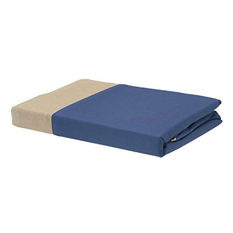 Duvet Cover - Full - Indigo / Champagne [R], 82x88"