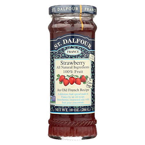 St Dalfour Strawberry Preserve, 10 oz