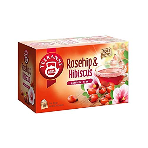Teekanne Rosehip and Hibiscus Tea, 20 Count