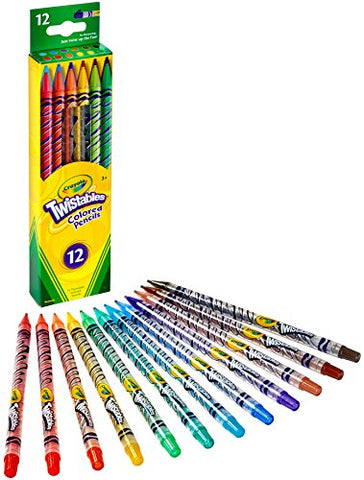 Crayola Twistables Colored Pencil 12 pk