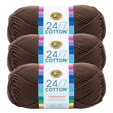 24/7 Cotton Yarn, Café Au Lait