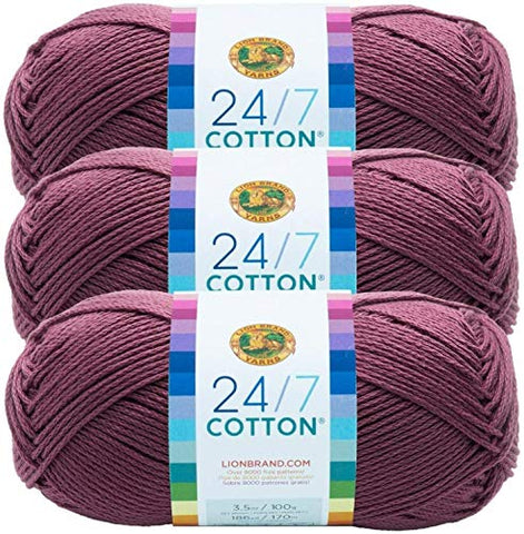 24/7 Cotton Yarn, Lilac