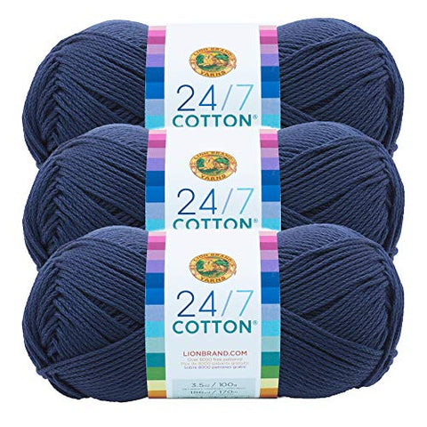 24/7 Cotton Yarn, Navy