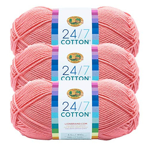 24/7 Cotton Yarn, Pink