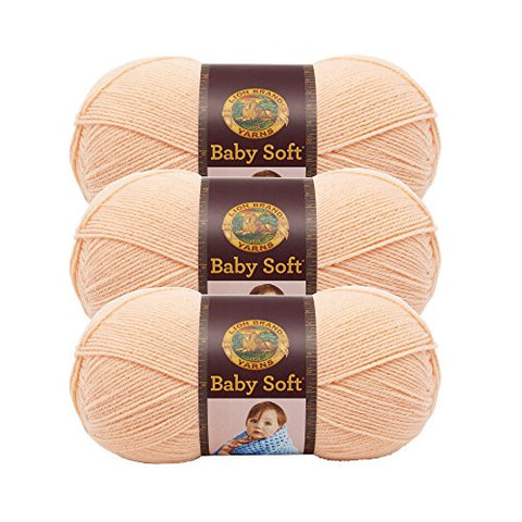 Baby Soft Yarn, Creamsicle
