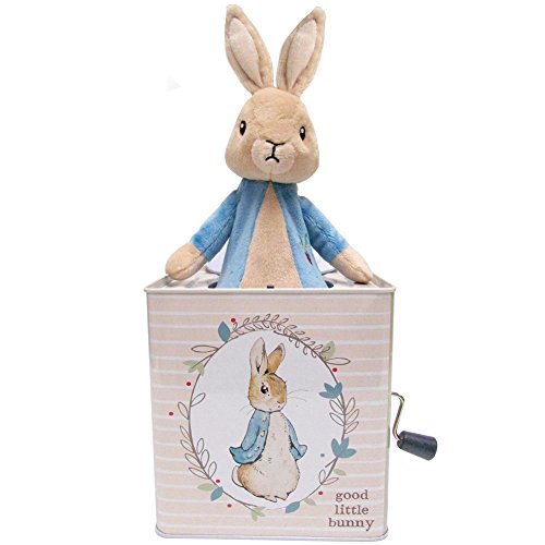 Kids Preferred Beatrix Potter Peter Rabbit Jack in The Box - Metal w/ Pop-Up Plush Bunny