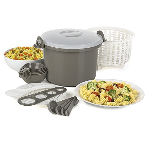 Prep Solutions Microwave Rice & Pasta Cooker Set - 12 cup