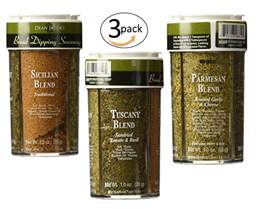 Bread Dipping Seasoning 4 Spice Variety, 4 oz.