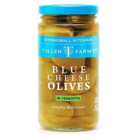 Tillen Farms Blue Cheese Olives, 12 oz|7 oz