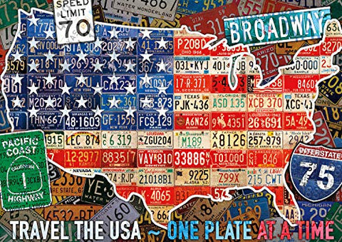 Travel The USA 300 Large Piece Jigsaw Puzzle