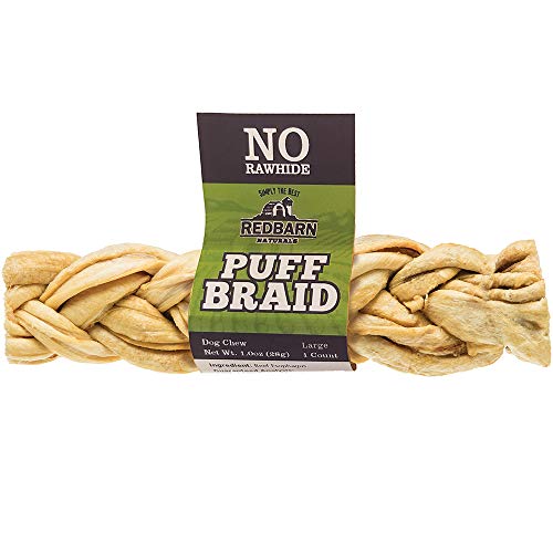 REDBARN PET PRODUCTS, LLC REDBARN NATURALS PUFF BRAID LG