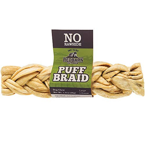 REDBARN PET PRODUCTS, LLC REDBARN NATURALS PUFF BRAID LG