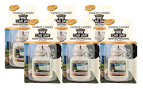 Yankee Candle Car Jar Clean Cotton
