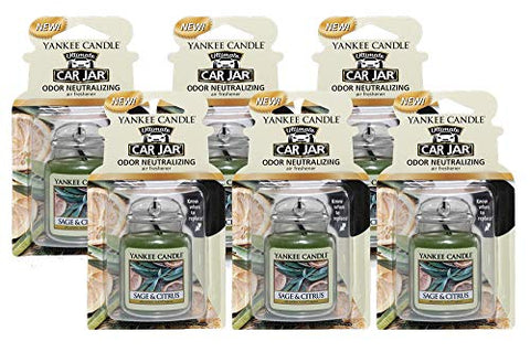 Yankee Candle Car Jar Sage & Citrus