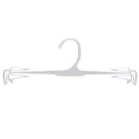 10" Clear Plastic Give Away Lingerie Hanger