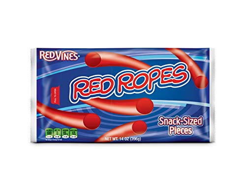 Red Vines Red Ropes Licorice, Laydown Bag - 14oz
