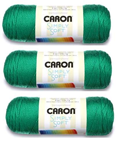 Caron Simply Soft - Solid 6 oz (Kelly Green)