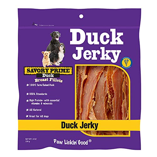 Sales Natural Duck Jerky 8Oz