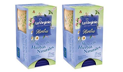La Virginia Mezcla de Hierbas (Mix digestive Herbs) 1.5g 25ct