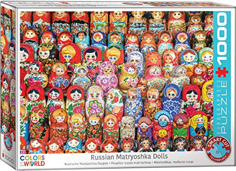Russian Matryoshkas Dolls - 1000 Piece Puzzle