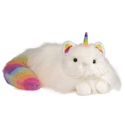 Ziggy Rainbow Caticorn Fur Fuzzle 14"