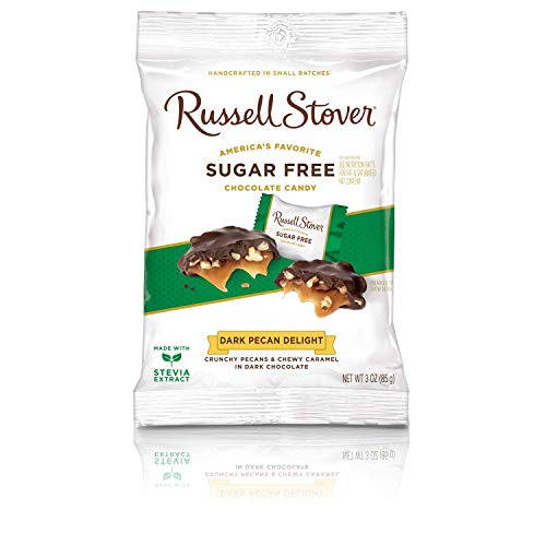 Sugar Free Dark Chocolate Pecan Delight, 3 oz. Bag