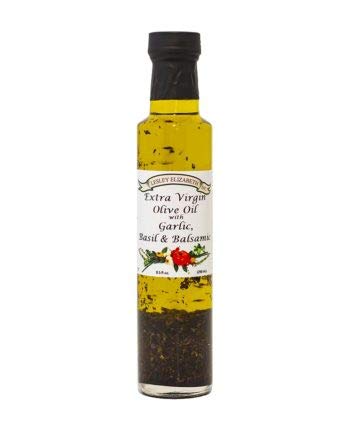 Garlic, Basil & Balsamic, 8.5oz Seasoned EV Olive Oil
