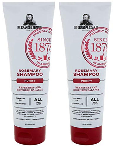 The Grandpa Soap Company - 8 oz Rosemary Shampoo