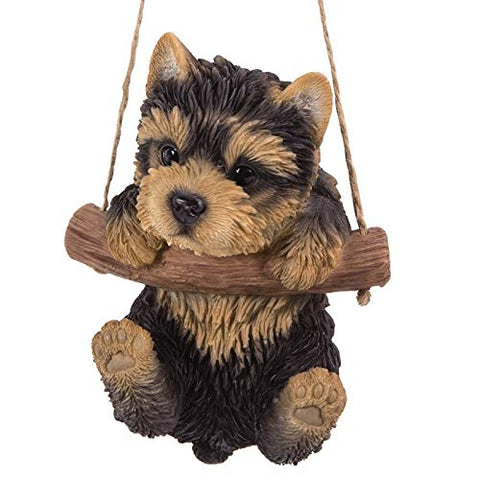 Yorkie Branch Hanger Figurine