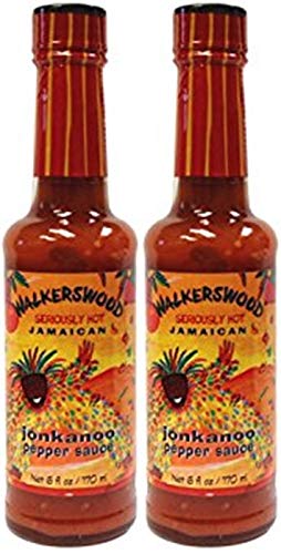 WALKERSWOOD JAMAICAN JONKANOO PEPPER SAUCE 6 OZ 2PK