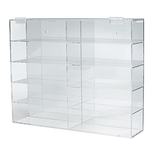 Auto World Ten-Car Acrylic Display Case w/ Mirror Back