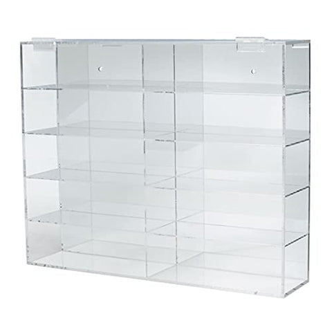 Auto World Ten-Car Acrylic Display Case w/ Mirror Back