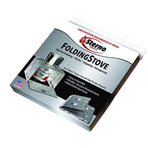Sterno 70308 Folding Stove (Silver) Replaces #70146