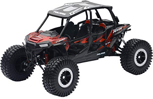 1/18 Polaris RZR XP 4 Turbo Rock Crawler (Titanium Metallic)