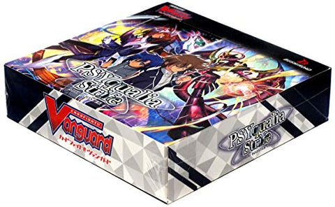 Cardfight Vanguard Psyquialia Strife Booster, English Edition, 2 Cards/Pack, 32 Packs/Box