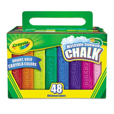 48 ct. Washable Sidewalk Chalk