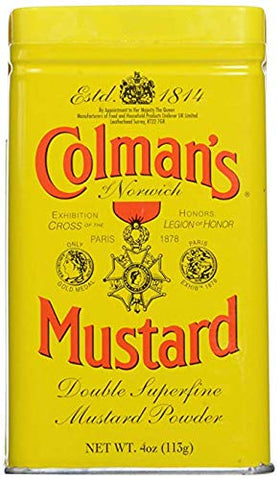 Colman’s Dry English Mustard Powder 3.9oz (113g)