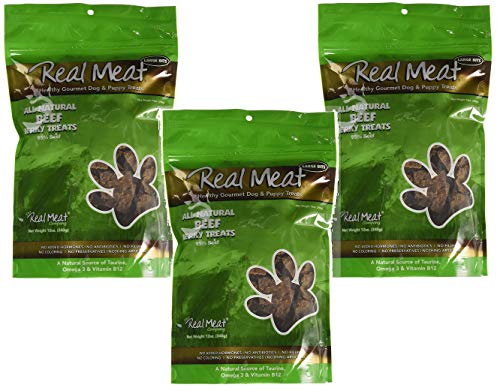 Real Meat Beef Dog Treat 12Oz