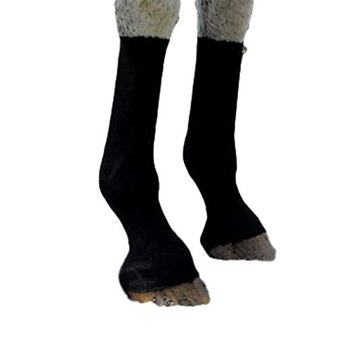 SilverSox Individual Pack Horse Size, Black, 3" x 2yd